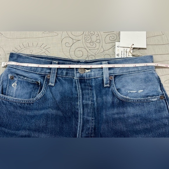NWT ETICA Tyler Vintage Straight Crop Jean Size 26 Shipwreck - Picture 8 of 12